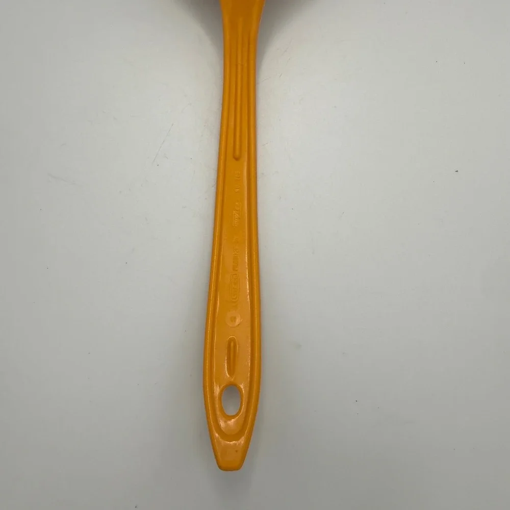 Vintage Hutzler Lopol Orange Melamine Soup Ladle No 705 Retro Kitchen Utensil